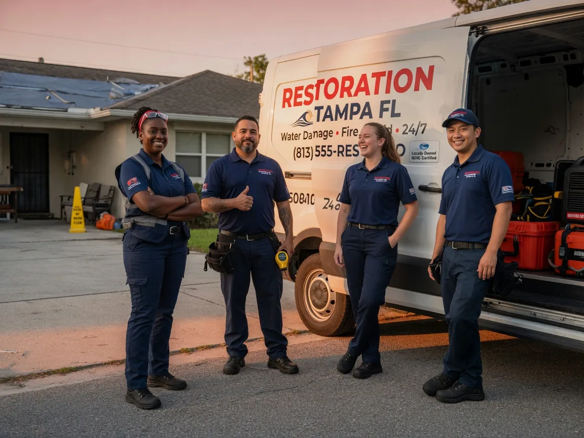 Water Damage Restoration company in Reydell, AR
